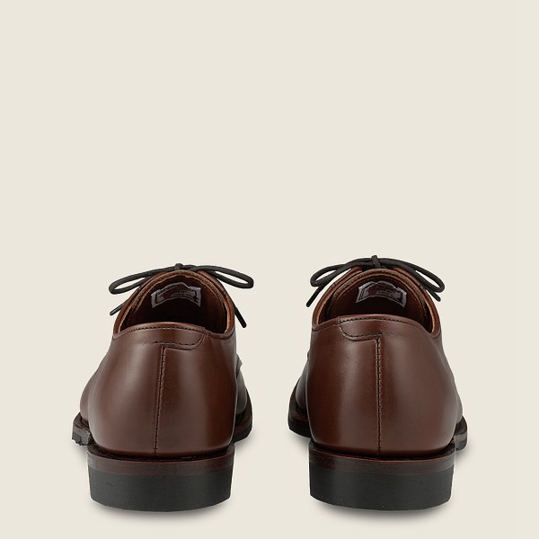 Oxford Herre - Red Wing Williston - Featherstone Læder - Mørkebrune - MNHSYT-268